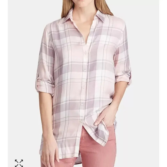 Lauren Ralph Lauren Plaid Top - Picture 6 of 6